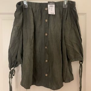 Off the shoulder top